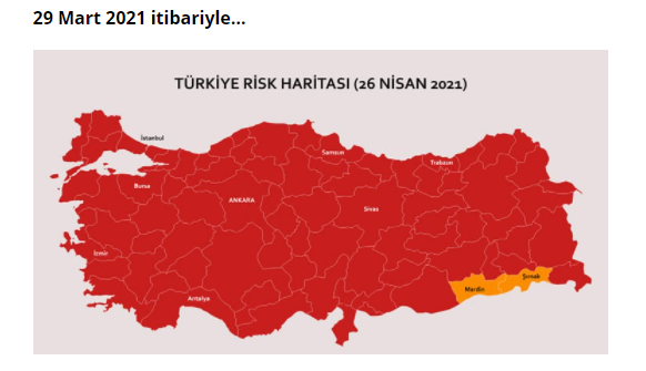 Türkiye ‘tam kapanma’ya böyle giriyor: 79 kent... - Resim : 3