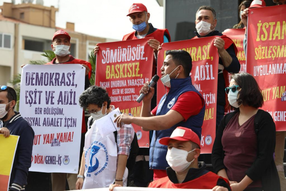 Buca’nın emekçilerinden 1 Mayıs’a coşkulu karşılama - Resim : 2