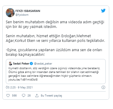 Eski AKP'li vekilden Sedat Peker'e 'süren doldu' yanıtı - Resim : 1