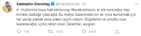 Demirtaş: Sizi perişan eden Covid-19 değil AKP-128'dir - Resim : 4