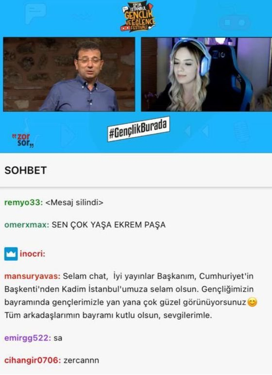 Ekrem İmamoğlu'nun Twitch yayınında Mansur Yavaş sürprizi - Resim : 1