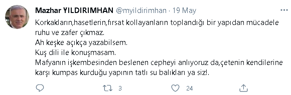 Süleyman Soylu'nun danışmanından zehir zemberek sözler: Soylu'ya ve hükümete suikast düzenlediler - Resim : 3