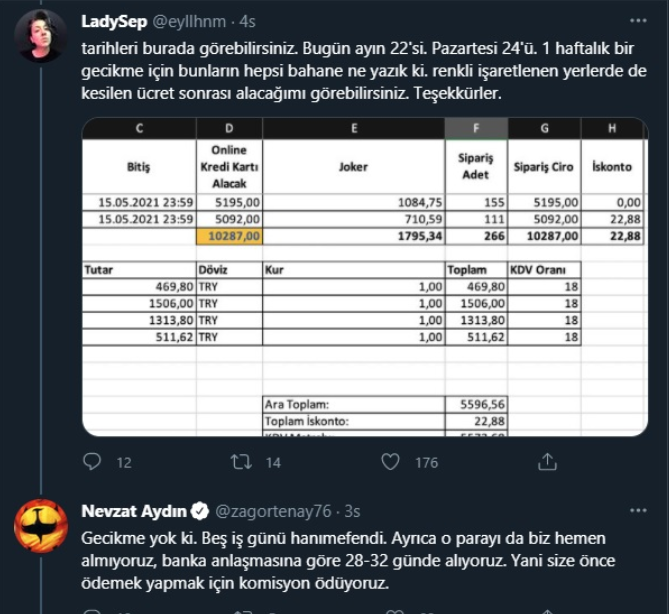 Yemeksepeti CEO'su ile restoran sahibi sosyal medyadan atıştı - Resim : 3