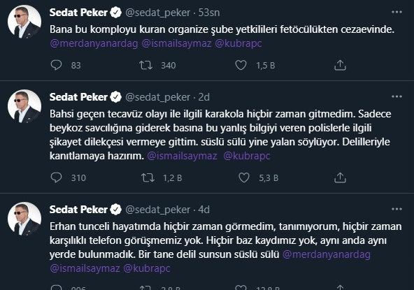 Sedat Peker'den Süleyman Soylu'nun iddialarına jet yanıt - Resim : 1