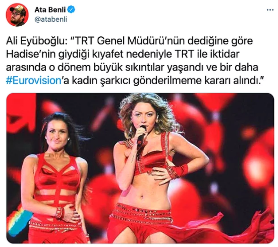 Eurovision için flaş iddia... Kıyafet krizi yüzünden mi katılmıyoruz? - Resim : 1