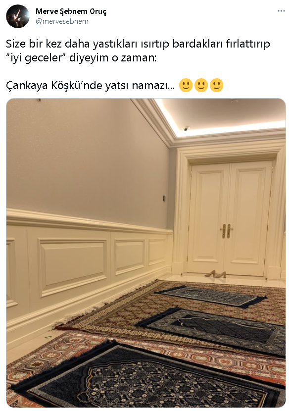 İktidara yakın isim kıldığı namazı reklam etti - Resim : 1