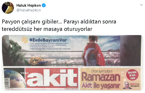 Yayınevi patronundan hükümete yakın gazeteye kapak - Resim : 1