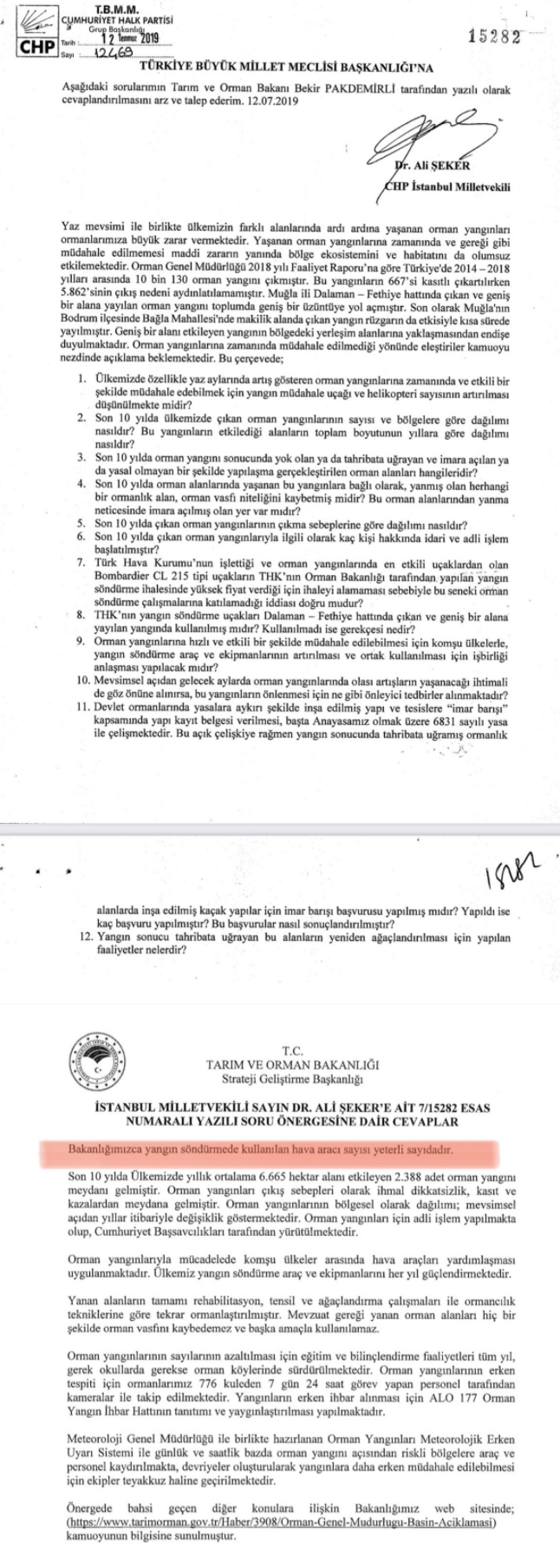 Bakanlık 2019'da 'hava aracı yeterli' demişti... 'İşte belgesi, suçlu kim?' - Resim : 1