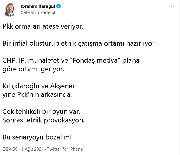 İktidara yakın ismin skandal paylaşımı sonrası harekete geçildi  - Resim : 1