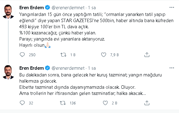 İktidara yakın Star Gazetesi'nin yalan haberine tazminat davası açıldı - Resim : 1