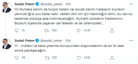 Sedat Peker saat verdi - Resim : 1