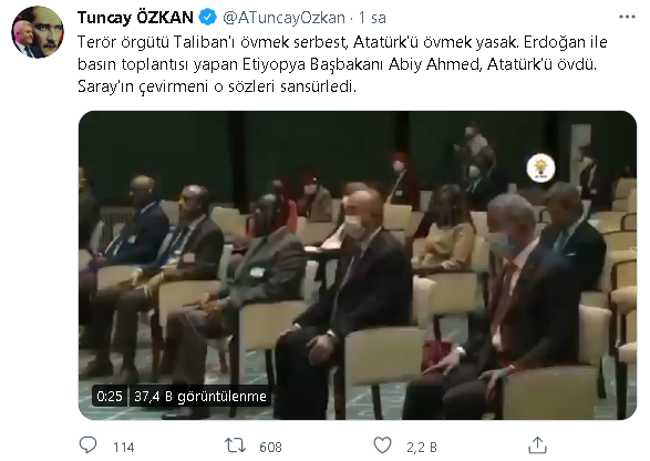 Saray'da 'Atatürk' sansürü... "Taliban'ı övmek serbest, Atatürk'ü övmek yasak" - Resim : 1