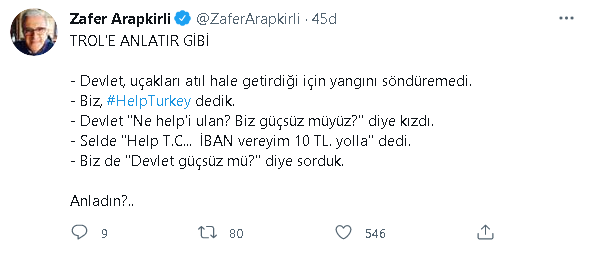 Zafer Arapkirli "Trol'e anlatır gibi" anlattı - Resim : 1