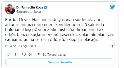 Bakan Koca duyurdu: 4 gözaltı! - Resim : 1