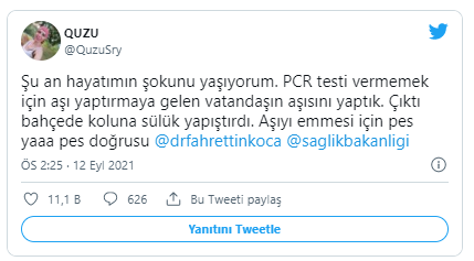 Uzman isimler tek tek açıkladı: Aşı yapan hemşireyi isyan ettiren olay - Resim : 1