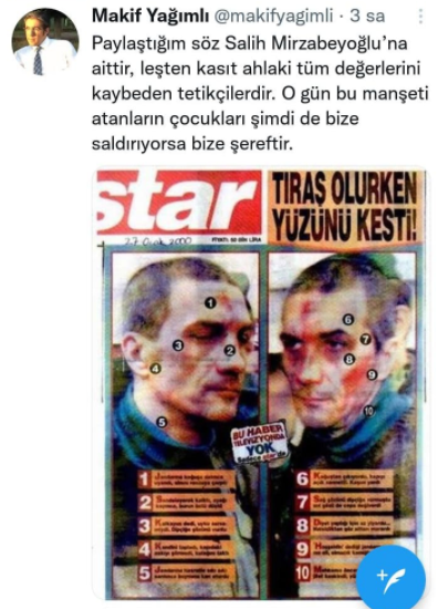 TÜGVA yöneticisinden skandal paylaşım: Karşınızda leşler var - Resim : 3