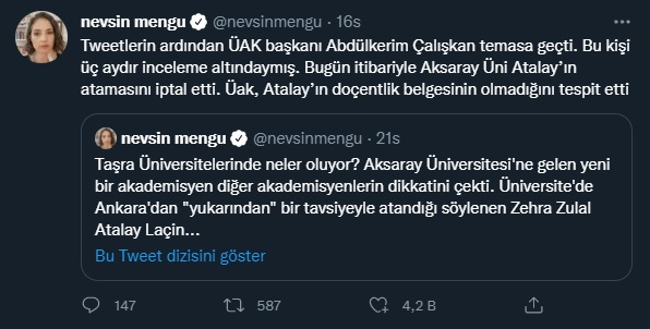 Diploma ve tez skandalıyla gündeme gelmişti... Atama iptal edildi - Resim : 1