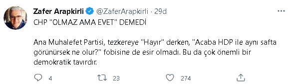 Zafer Arapkirli, tezkereye 'hayır' diyen CHP'nin tutumunu değerlendirdi - Resim : 3