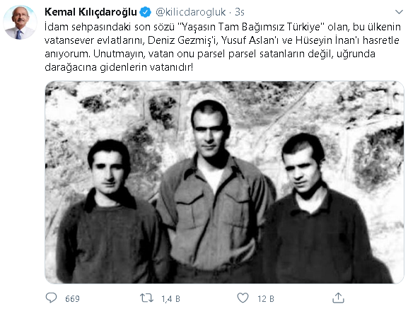 Kılıçdaroğlu'ndan 'üç fidan' mesajı - Resim : 1