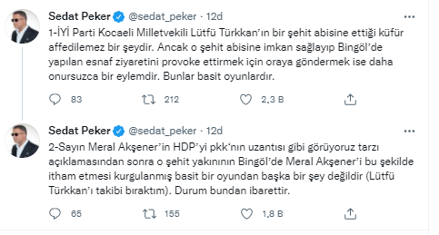 Sedat Peker takipten çıkardığı ismi açıkladı: Affedilemez! - Resim : 1