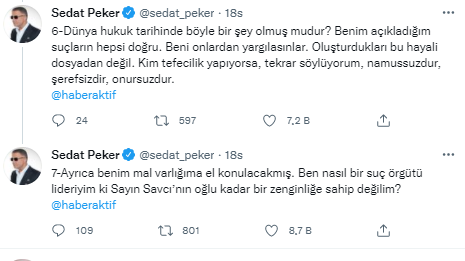 Sedat Peker yayınladığı videoya dikkat çekti: O iddialara tepki gösterdi - Resim : 3