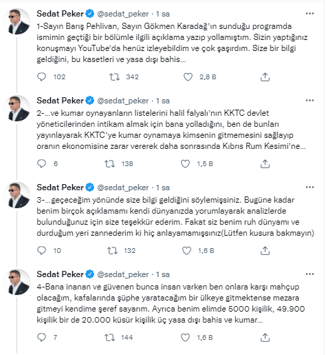 Sedat Peker: Mezara gitmeyi şeref sayarım! - Resim : 1