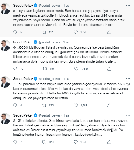 Sedat Peker: Mezara gitmeyi şeref sayarım! - Resim : 2