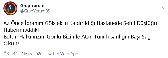 Grup Yorum üyesi İbrahim Gökçek yaşamını yitirdi - Resim : 1