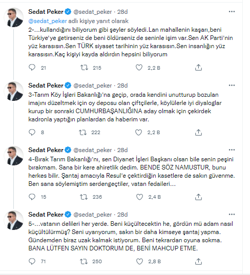 Sedat Peker'den bomba iddia: İşte Soylu'nun 'cumhurbaşkanlığı' planı... - Resim : 2