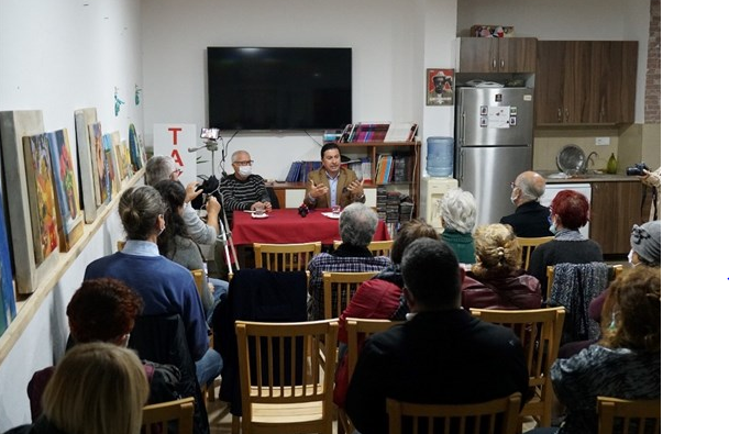 Bodrum Belediye Başkanı Ahmet Aras, TAKSAV’a konuk oldu - Resim : 1