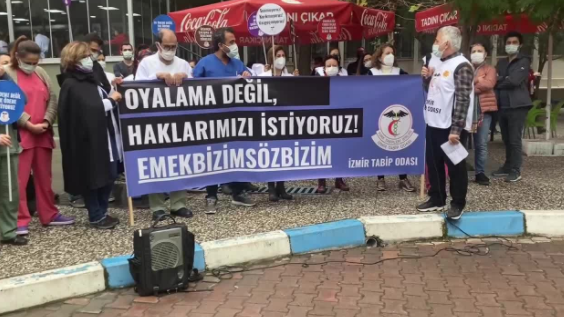 Hekimler Bakan Koca'ya seslendi: Haklarımızı istiyoruz  - Resim : 1