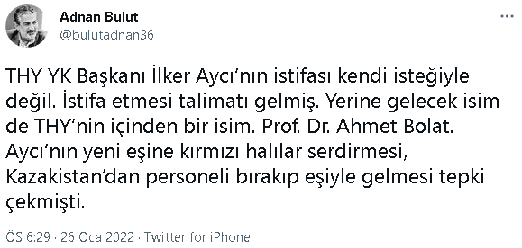 Türkiye'ye ilk KRT duyurdu... THY'deki istifa depremi kesinleşti - Resim : 2