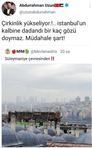 Yandaş isim İBB'yi suçlamak isterken cemaat yurdunu hedef aldı  - Resim : 1