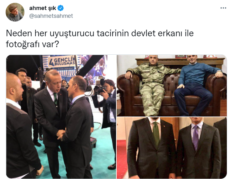 "Neden her uyuşturucu tacirinin devlet erkânı ile fotoğrafı var?" - Resim : 1
