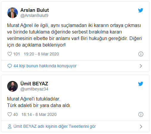 Murat Ağırel’in tutuklanmasına sosyal medyadan büyük tepki - Resim : 1