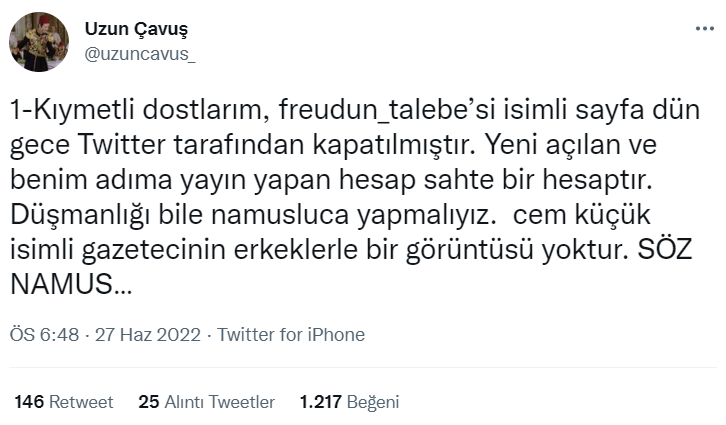 Sedat Peker'den yeni Cem Küçük açıklaması - Resim : 1