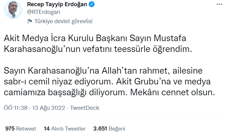 Mustafa Karahasanoğlu öldü  - Resim : 1