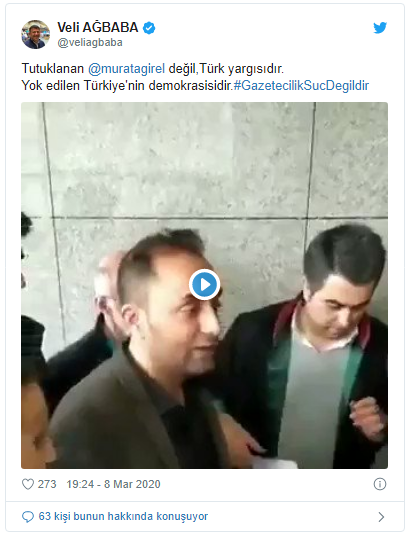 Murat Ağırel’in tutuklanmasına sosyal medyadan büyük tepki - Resim : 5