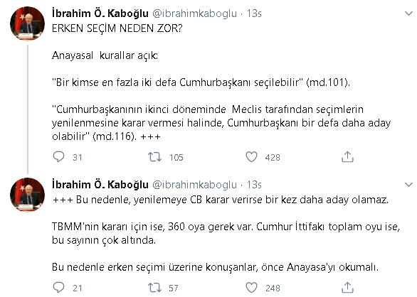 CHP'li Kaboğlu'ndan erken seçim açıklaması - Resim : 1