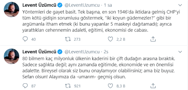 Levent Üzümcü'den sokağa çıkma yasağı iptaline sert eleştiri - Resim : 1