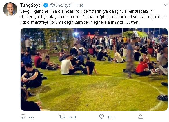 İzmir'deki o görüntüye Tunç Soyer'den uyarı - Resim : 1