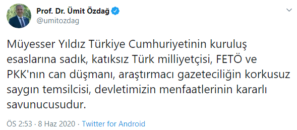 İYİ Partili Özdağ'dan Müyesser Yıldız'ın gözaltına alınmasına tepki - Resim : 1