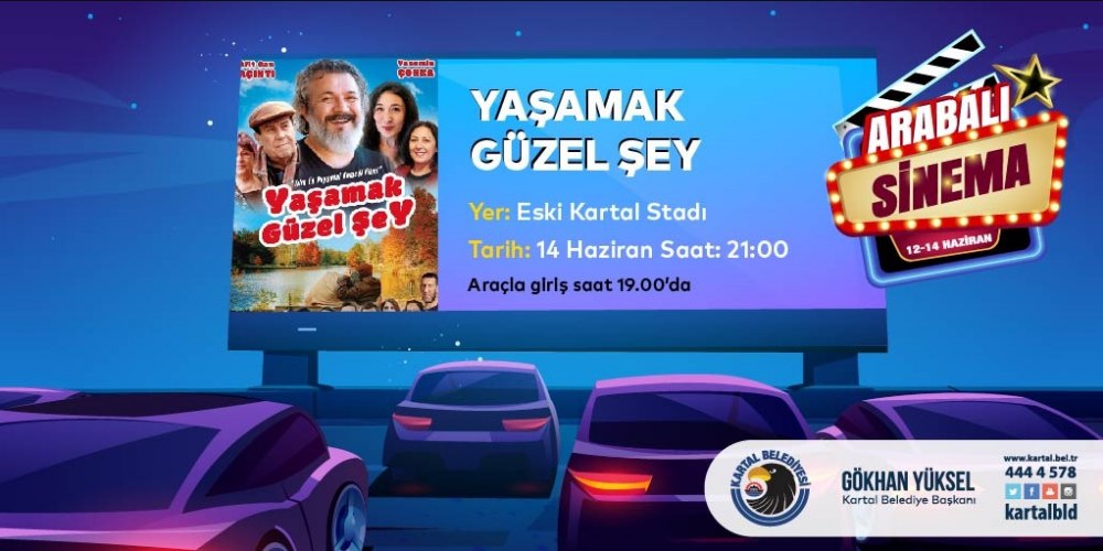 Kartal Belediyesi’nden arabalı sinema nostaljisi - Resim : 2