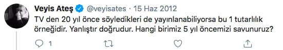 'HDP'yi Habertürk'e davet etmiyoruz' diyen Veyis Ateş'in  'Öcalan' ve Fethullah paylaşımları ortaya çıktı - Resim : 6