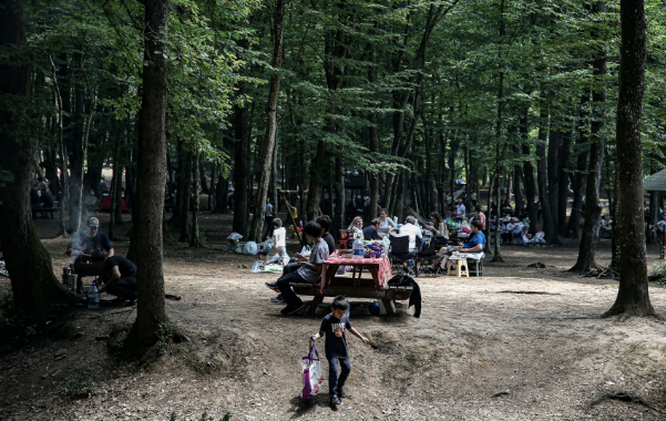 Babalar Günü'nde Belgrad Ormanı'na akın - Resim : 2