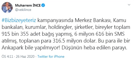 Muharrem İnce'den çarpıcı Ankapark örneği - Resim : 1