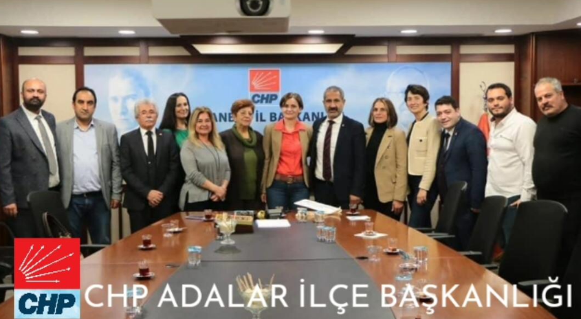 CHP Adalar İlçe Başkanlığı’ndan Kaftancıoğlu’na destek - Resim : 1