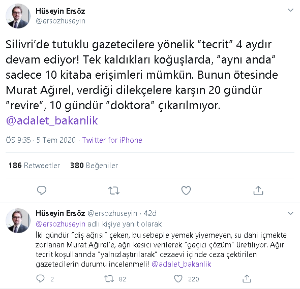 Murat Ağırel'i revire bile göndermiyorlar - Resim : 1