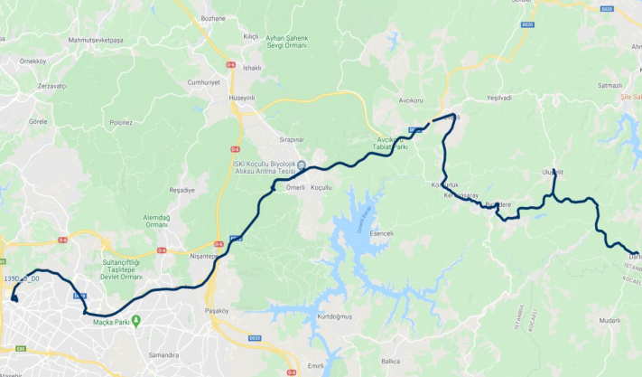 İETT Şile&rsquo;de 7 K&ouml;y&uuml; birbirine bağlayan hat a&ccedil;tı - Resim : 1