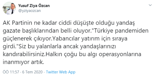 Eski YÖK Başkanı Özcan'dan AKP açıklaması - Resim : 1